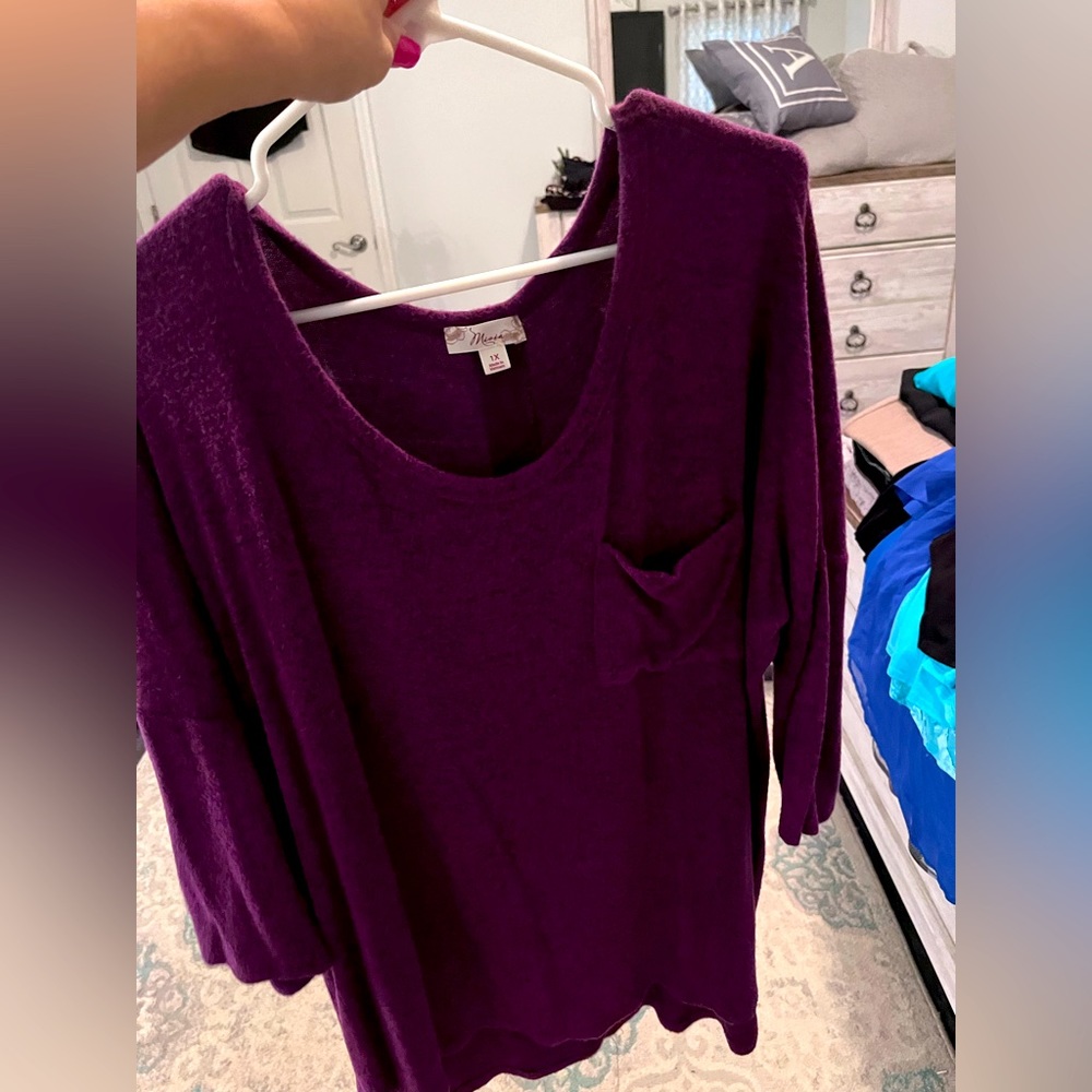 Misia Plum Sweater